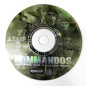 Commandos Beyond the Call of Duty CD-ROM PC 1999 Disc Only Video Game